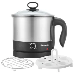 Butterfly TRIWAK0048 600 Watt 1.2 Litre Multi Cook Electric Kettle with Rapid Boil Technology (Silver)-picture-12