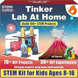 Butterfly EduFields Jumbo 200+ Science Experiments Kit | Birthday Gift for Boys Girls Ages 8 9 10 11 12 Years | DIY STEM Projects 100+ Chemistry & 70+ Engineering Projects | Tinkering Lab @ Home Kit-picture-12