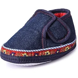 butterthief Baby Boys and Baby Girls, Infant Shoes for Newborn, First Walking Baby Shoe (6-9 Months, Navy Blue)-picture-18