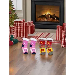 Butterthief Kids Pack Of 2 Patterned Calf Length Socks-picture-12