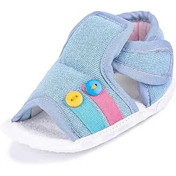 Unisex Baby Sandal for Boys & Girls, Infant Sandal for Newborn(6-9 Months) Blue-image-21