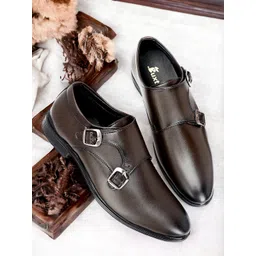 Buxton Men Formal Monk Shoes-picture-40