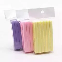 (BUY 1 GET 1 FREE) Facial Cleaning Wash Puff Sponge Stick Face Cleansing Pad Sponge For Face Cleaning (Multicolor, Package Content 12 pcs)-picture-31