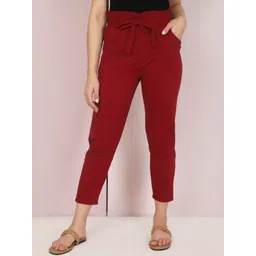 BUY NEW TREND Women Relaxed Trousers-picture-33