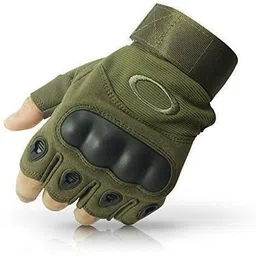 buyfeb Half Finger Hand Gloves for Bike Riding, Sports, Cycling, Travelling, Camping Gym & Fitness Gloves-picture-11
