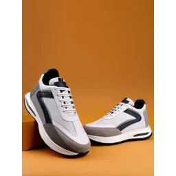 Bxxy Men Colourblocked Lace Ups Smart Casual Sneakers-picture-34