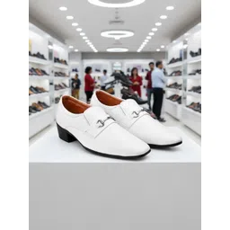 Bxxy Men Heel Height Increasing Mocassin Slip-on Buckle Formal Shoes-picture-38