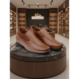 Bxxy Men Height Increasing Textured Formal Slip-On Shoes-picture-39