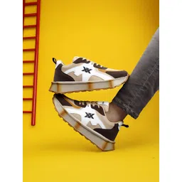 Bxxy Men Lace-Ups Running Non-Marking Shoes-picture-19