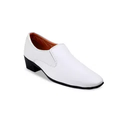 Bxxy Men Textured 5.08 CM Height Increasing Block Heel Formal Mocassin Slip-on Shoes-picture-38