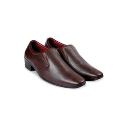 Bxxy Men Textured Height increasing Formal Slip-On Shoes-picture-21