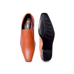 Bxxy Men Textured Height increasing Formal Slip-On Shoes-picture-25