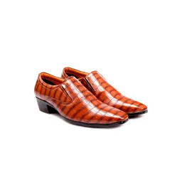 Bxxy Men Textured Height Increasing Formal Slip-On Shoes-picture-25