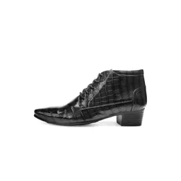 Bxxy Men Textured Leather Formal Derbys image 5