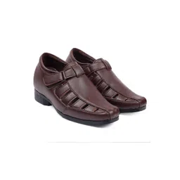 Bxxy Men Velcro 3 Inch Hidden Elevator Fisherman Sandals-picture-18