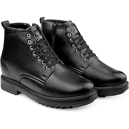 bxxy Men's 4 Inch Hidden Height Increasing Faux Leather Material Casual Formal Derby (Laceup) Ankle Boot.-picture-21
