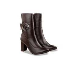 Bxxy Women High Ankle Zipper Boots-picture-29