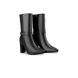 Bxxy Women High-Top Block Heel Boots-image-0