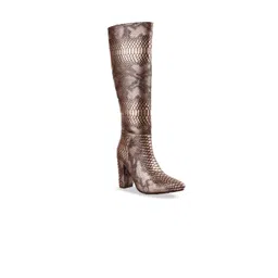 Bxxy Women Textured PU High-Top Block Pumps-image-47