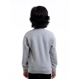 BYB PREMIUM Boys Grey Printed Sweatshirt image 3