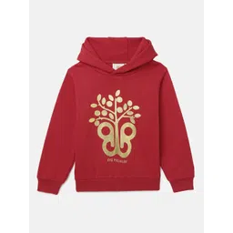 BYB PREMIUM Boys Rust Printed Hooded Sweatshirt-picture-13