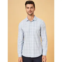 Byford by Pantaloons Angel Falls Cotton Slim Fit Checks Shirt-picture-38