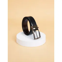 Byford by Pantaloons Black & Brown Leather Reversible Formal Belt For Men-picture-23