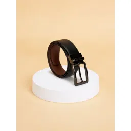 Byford by Pantaloons Black Leather Formal Belt-picture-27