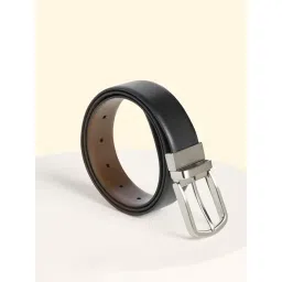 Byford by Pantaloons Black Leather Reversible Formal Belt for Men-picture-19