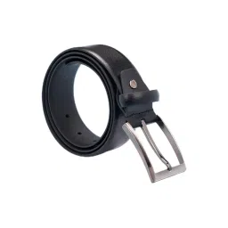 Byford by Pantaloons Black Solid Leather Formal Belt for Men-picture-33