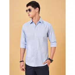 BYFORD by Pantaloons Cotton Spread Collar Slim Fit Casual Shirt-picture-31
