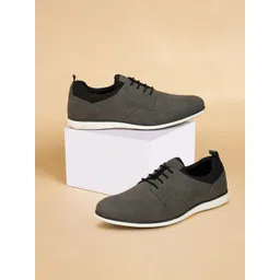 BYFORD by Pantaloons Men Colourblocked PU Derbys-picture-41