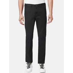 BYFORD by Pantaloons Men Cotton Slim Fit Low-Rise Trousers-picture-11