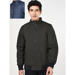 BYFORD by Pantaloons Men Longline Bomber Jacket-picture-33