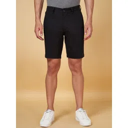 BYFORD by Pantaloons Men Mid-Rise Above Knee Slim Fit Pure Cotton Regular Shorts-picture-25