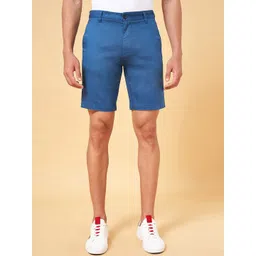 BYFORD by Pantaloons Men Mid-Rise Slim Fit Regular Shorts-picture-27