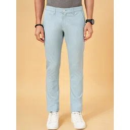 BYFORD by Pantaloons Men Mid Rise Slim Fit Trousers-picture-25