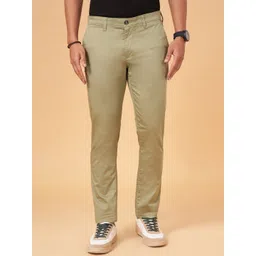 BYFORD by Pantaloons Men Slim Fit Low-Rise Chinos Trousers-picture-25