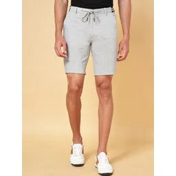 BYFORD by Pantaloons Men Slim Fit Mid-Rise Shorts image 1