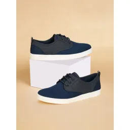 Byford by Pantaloons Men's Navy Derby Shoes-picture-34