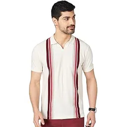 byford by pantaloons Men's Striped Slim Fit T-Shirt-picture-45