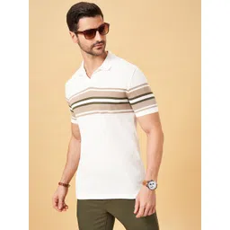BYFORD by Pantaloons Polo Collar Slim Fit T-shirt-picture-31