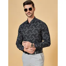 BYFORD by Pantaloons Slim Fit Floral Printed Cotton Opaque Shirt-picture-15