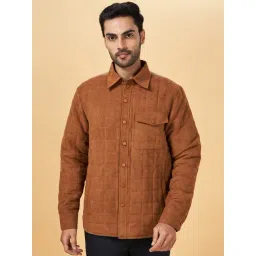 Byford by Pantaloons Tan Regular Fit Jacket-picture-37