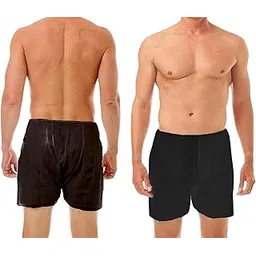 c-cure Disposable Bermuda Non-Woven Shorts| Elastic Waistband | Hygienic Underwear Unisex Suitable for Massage Spa, Sauna, Salon and Hospital-picture-15