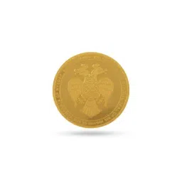 c krishniah chetty jewellers 10 GM Yellow Gold Gandaberunda Coin-picture-11