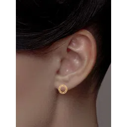 C KRISHNIAH CHETTY JEWELLERS PVT LTD Women 18Kt Gold Stud Earrings - 5.06 g-picture-15