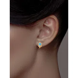 C KRISHNIAH CHETTY JEWELLERS PVT LTD Women 22KT Gold Stud Earrings - 3.6 g-picture-30
