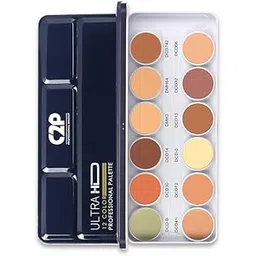 C2P Pro Dermashield Must Have 12-in-1 Concealer Color Corrector Palette | Cream-Based Foundation & Contour | Neutralizes Redness, Dark Circles & Blemishes | High Coverage, Ideal for Oily Skin | 42g-picture-28