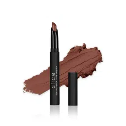 C2P PROFESSIONAL MAKEUP Slice Non Transfer Matte Lipstick Soo Nude 123 - 1.7 gm-image-46